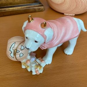LENOX Dog Halloween Figurine